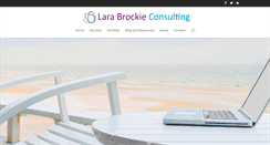 Desktop Screenshot of larabrockie.com